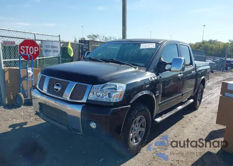 2004 Nissan Titan Se from USA, damaged, VIN 1N6AA07B64N534411
